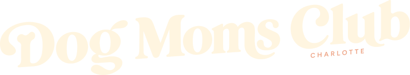 Dog Moms Club Charlotte Logo Lockup Horizontal