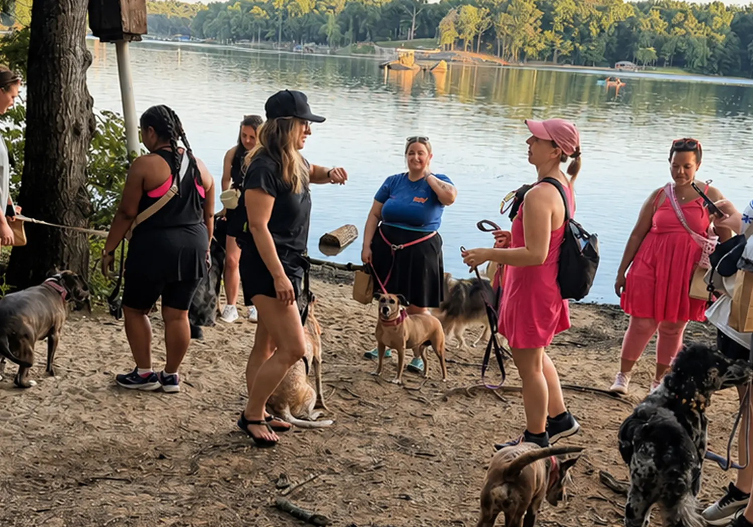 womens dog meetup in charlotte latta nature preserve dog beaches 2 col small